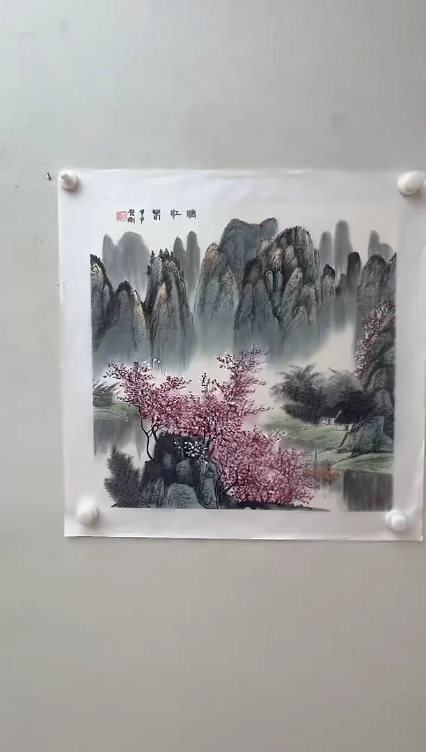 国画白启刚-2平尺-国画作品