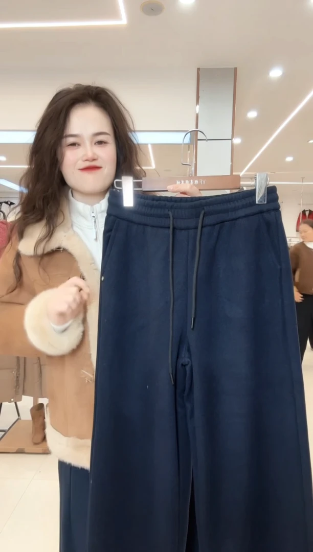 时尚气质百搭直筒裤