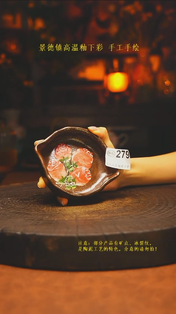 白沙素简陶瓷手作279