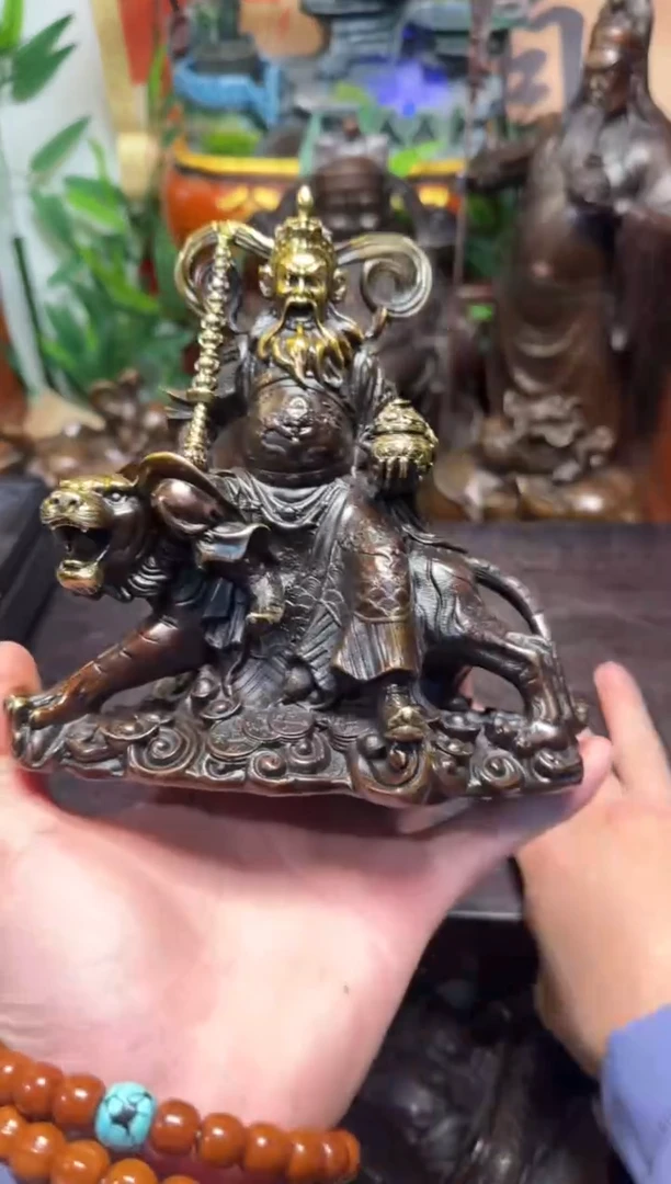 潼潼古铜只卖真铜！（赵公明）