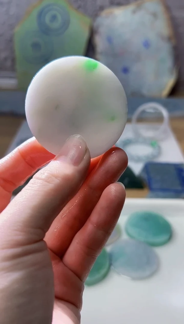 裸石翡翠天然翡翠A货石 南 665