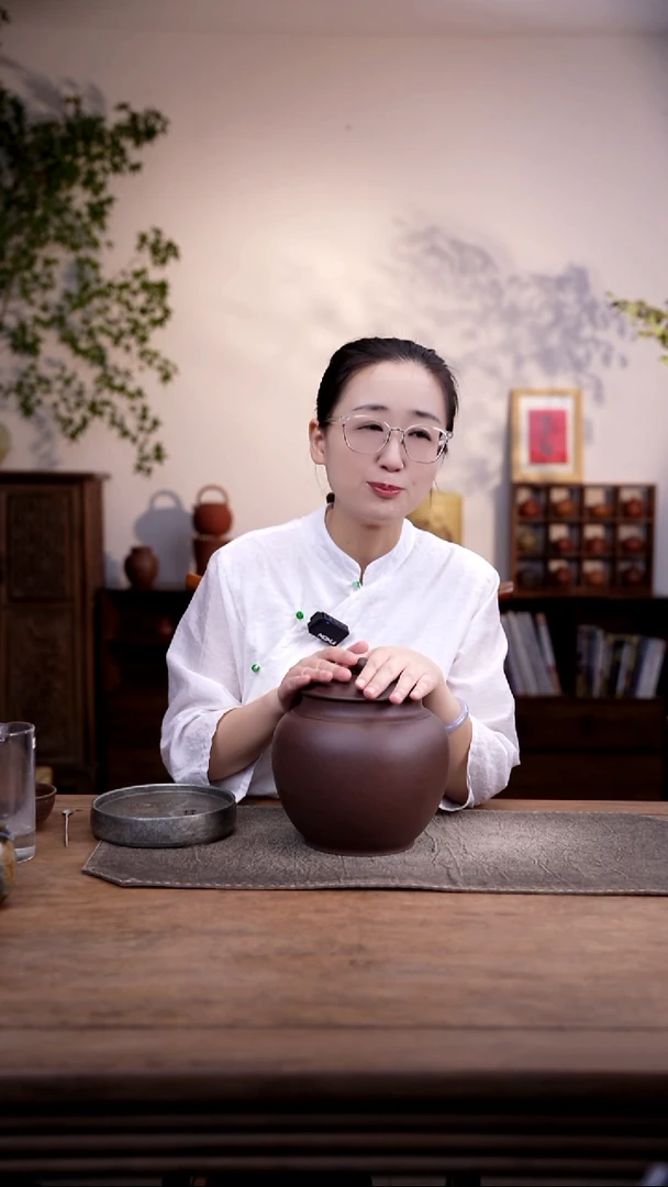 茶壶紫砂茶叶罐岁华