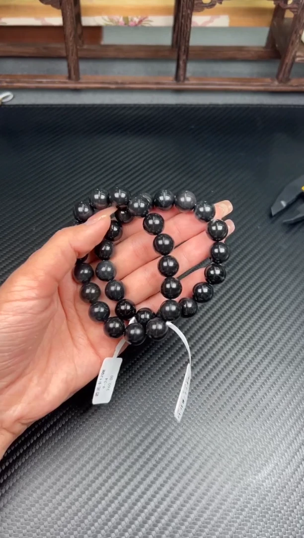 未镶嵌手串和田玉若羌微色差卡12多样性发货拍一发一