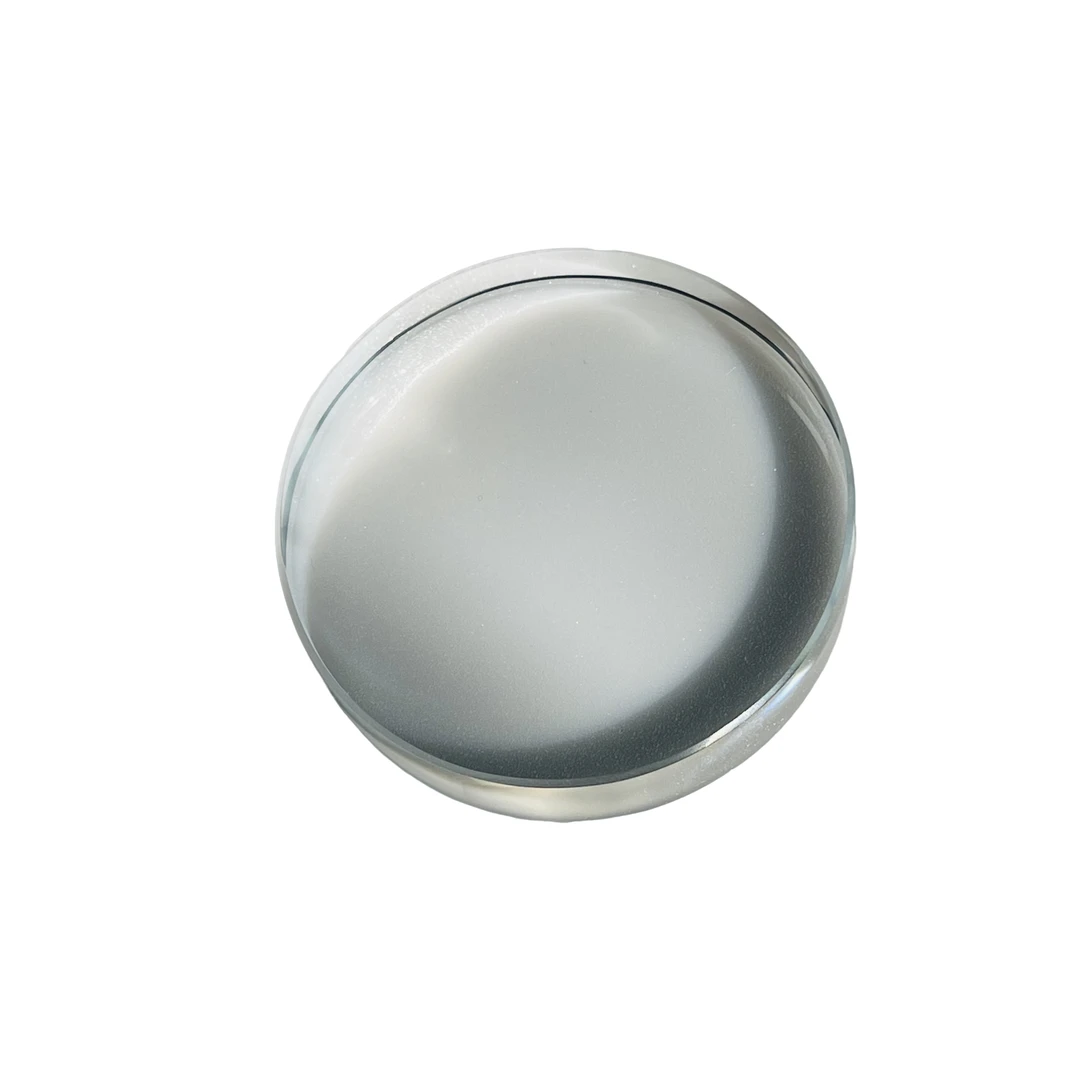 精品高货全净体天然白水晶吊坠项坠圆牌吊坠尺寸51-12左右礼物