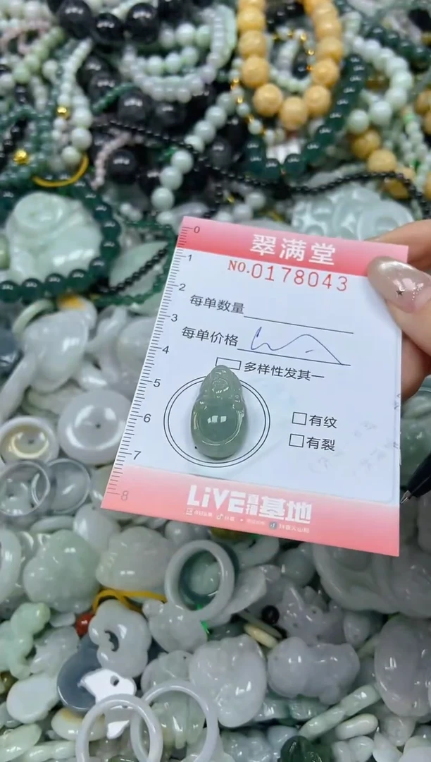 颈饰未镶嵌翡翠闪购0178043