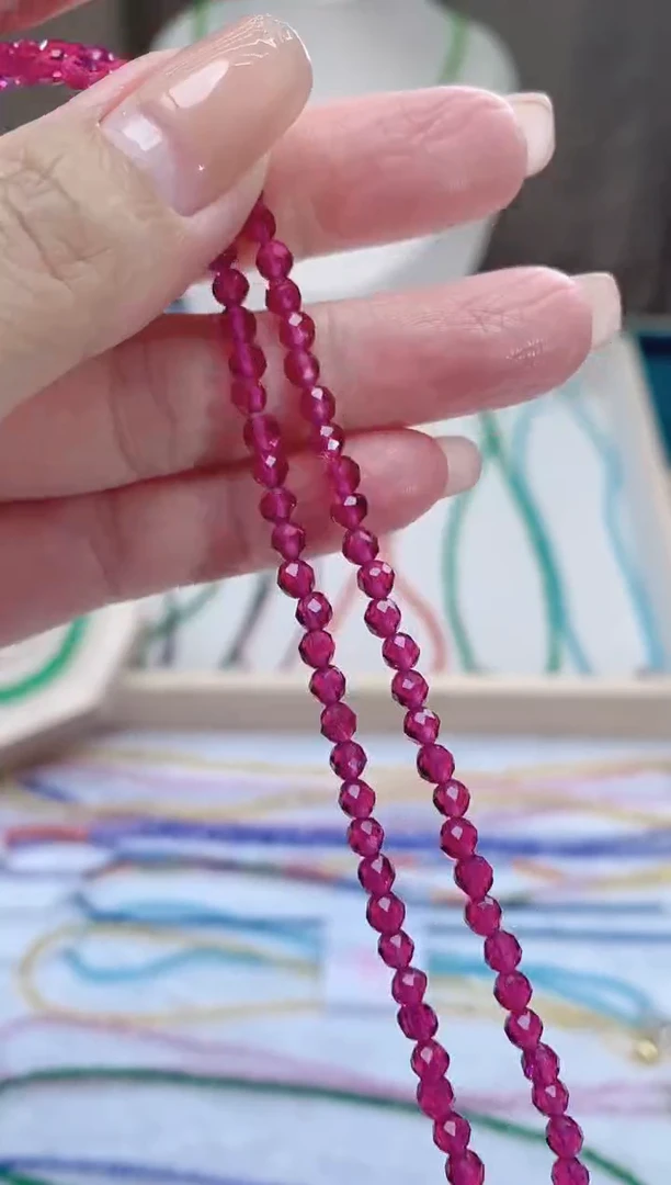 【闪购商品】碧玺颈饰14K金镶嵌诗颜珠宝甄选SYZB003