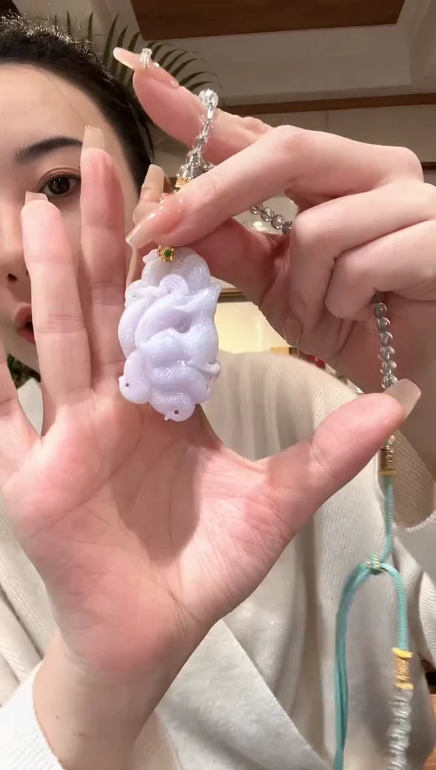 【闪购商品】翡翠颈饰未镶嵌国风