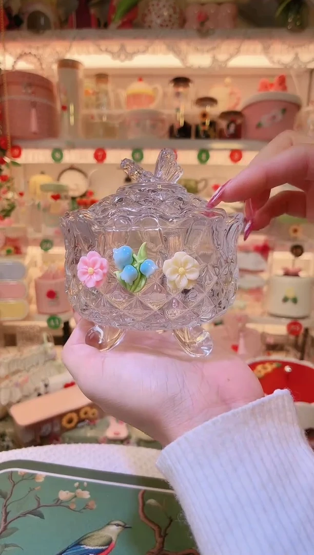 蝶恋花收纳缸——手工制作品质好！