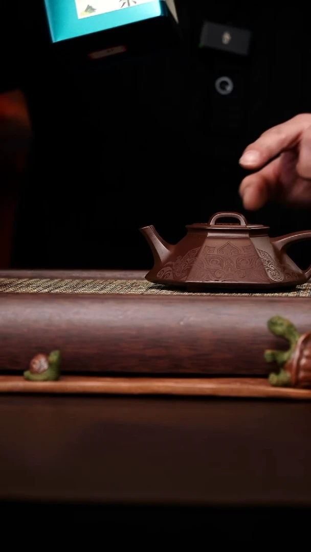 茶壶紫砂光**客老桥说器