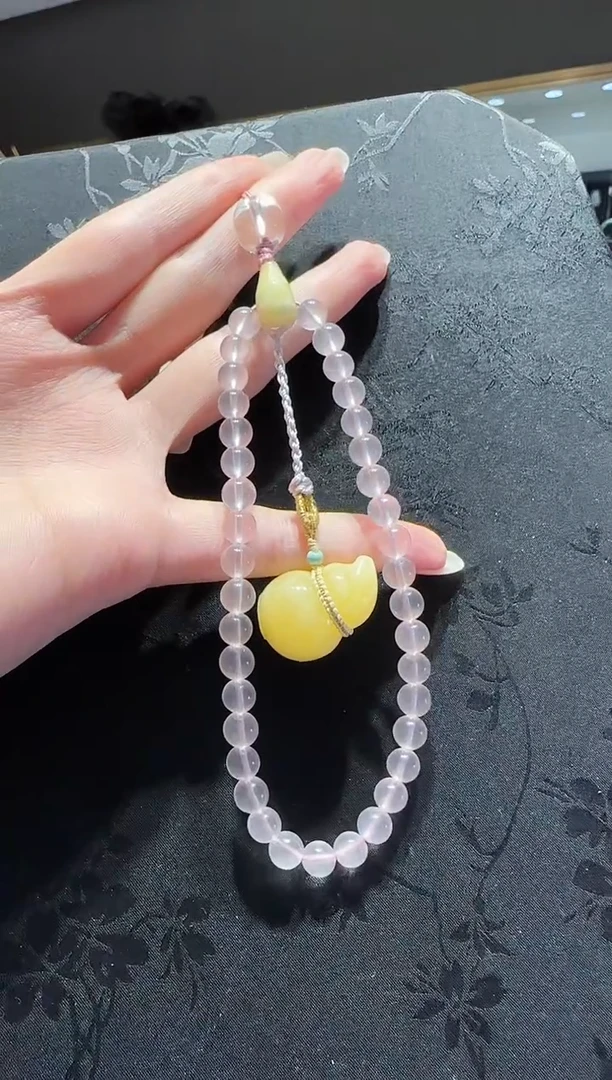 【闪购商品】水晶手机链未镶嵌水晶手机链