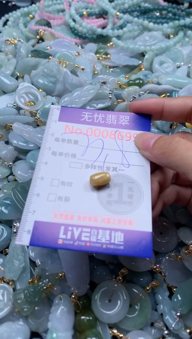 翡翠未镶嵌吊坠(不含链)8699
