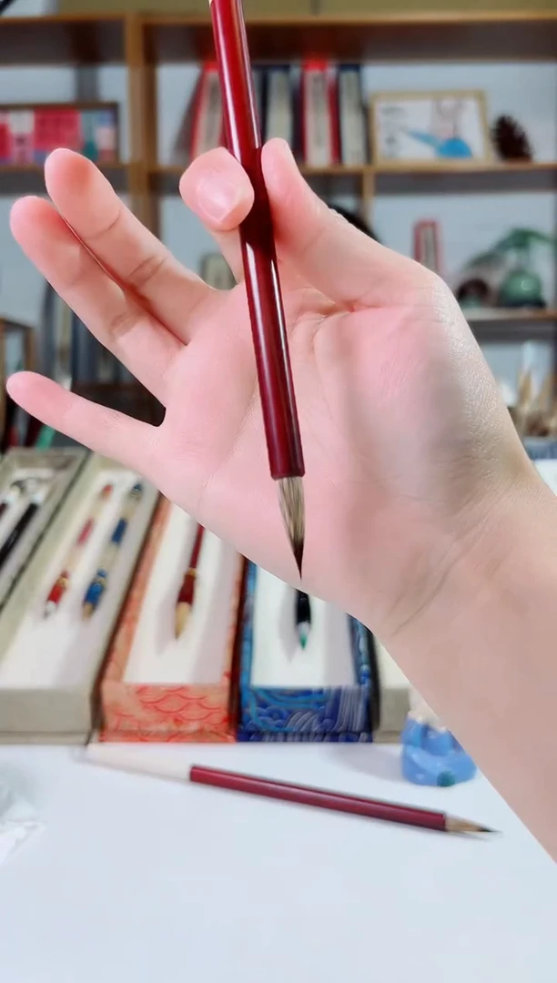 红木白顶紫毫出锋2.7