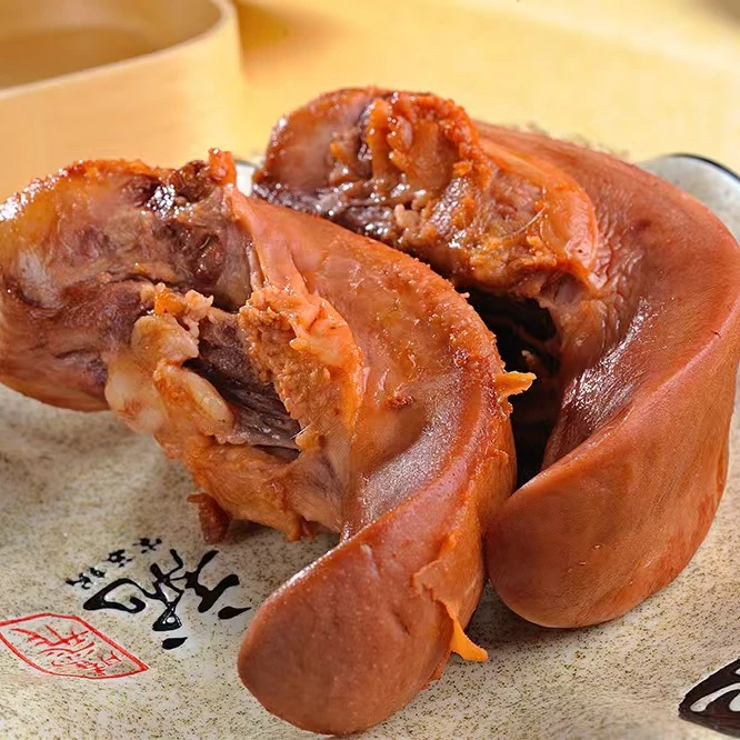 【密云农家现做整只酱猪舌】零防腐零添加，鲜肉现炖熟食！休闲小零食美食