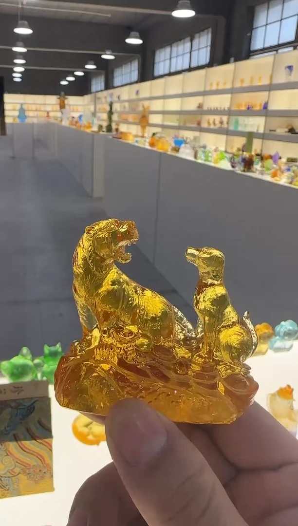 手工艺品琉璃摆件6公分