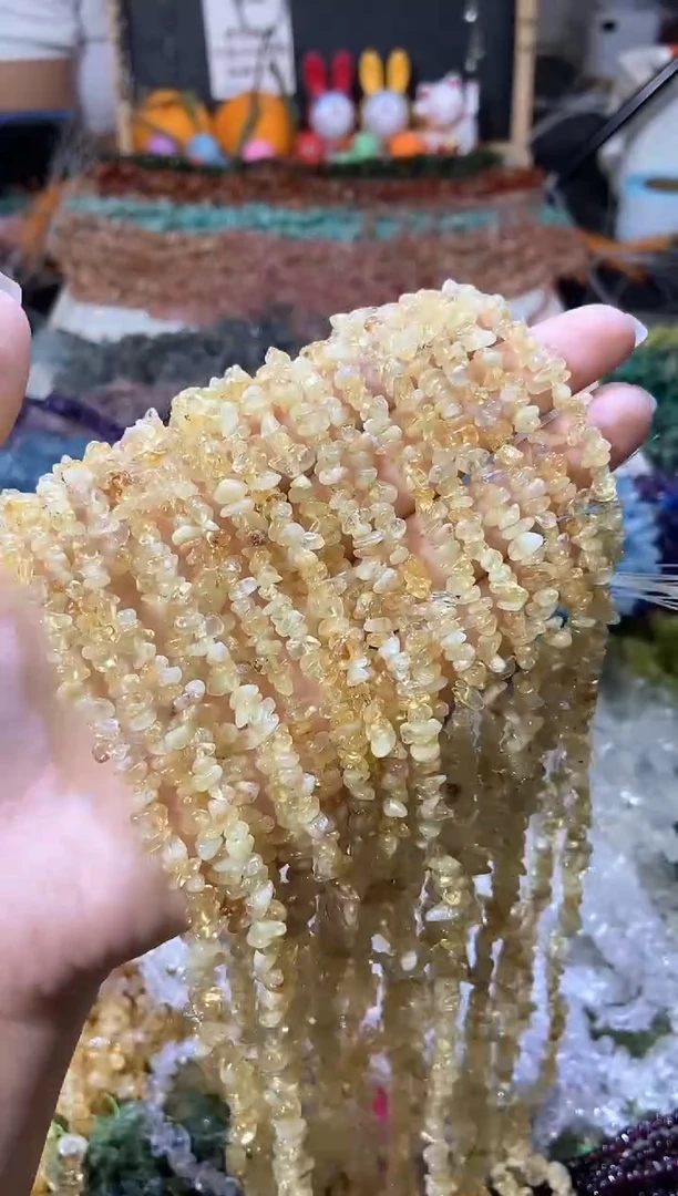 水晶珠宝半成品未镶嵌小黄塔晶