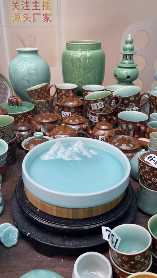 瓷 慧仙青瓷 龙泉青瓷大促 不分正暇