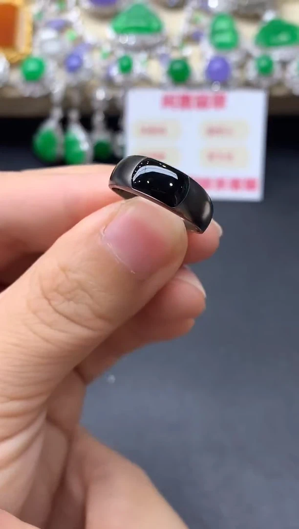 18K金镶嵌戒指翡翠216-中国好珍宝