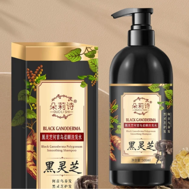 DUOLISHI/朵莉诗黑灵芝何首乌柔顺洗发水-B