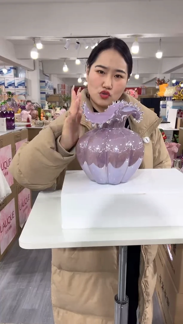 【闪购商品】琉璃昕洋花器M-品7