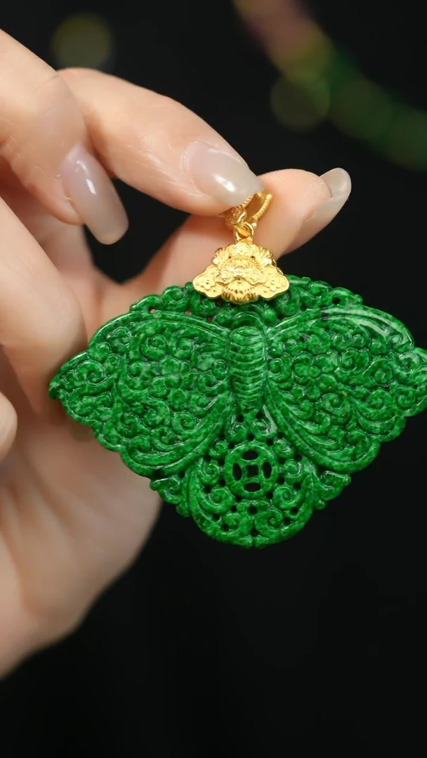 颈饰未镶嵌翡翠@YM008100706@（大号）