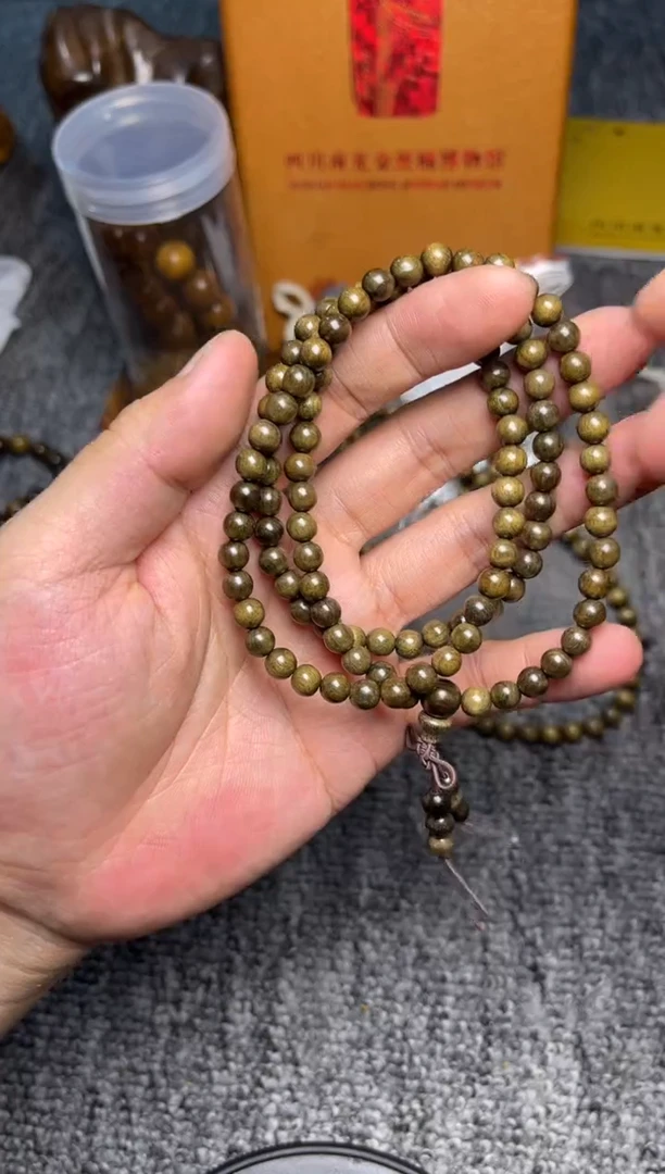 阴沉木手串/手链0.6/108阴沉木39