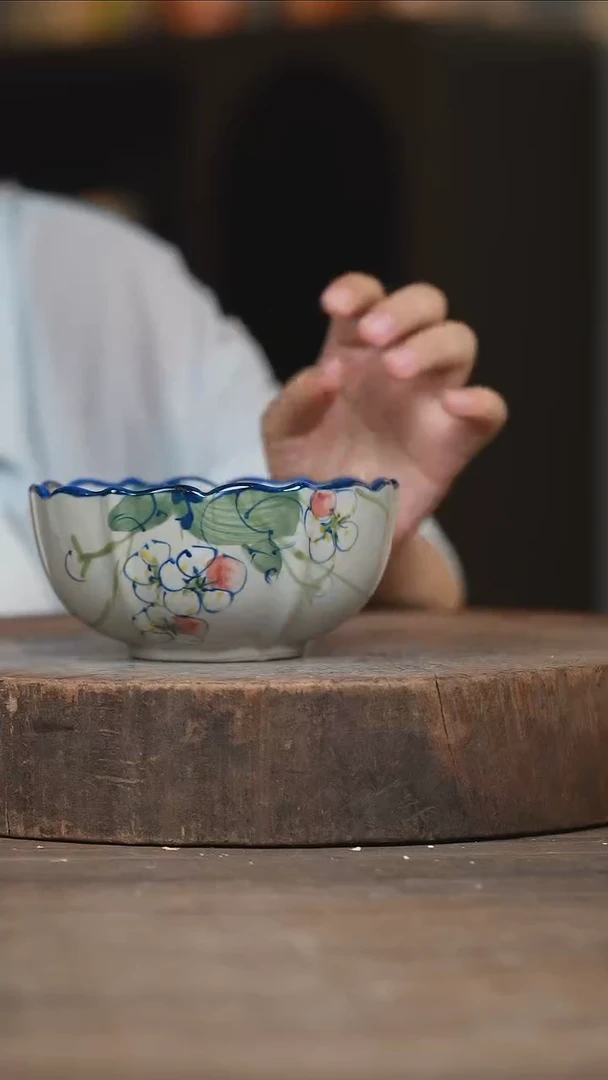 瓷片景德镇高温釉下彩（食品级）