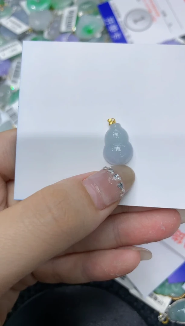 【闪购商品】翡翠颈饰18K金镶嵌222222222