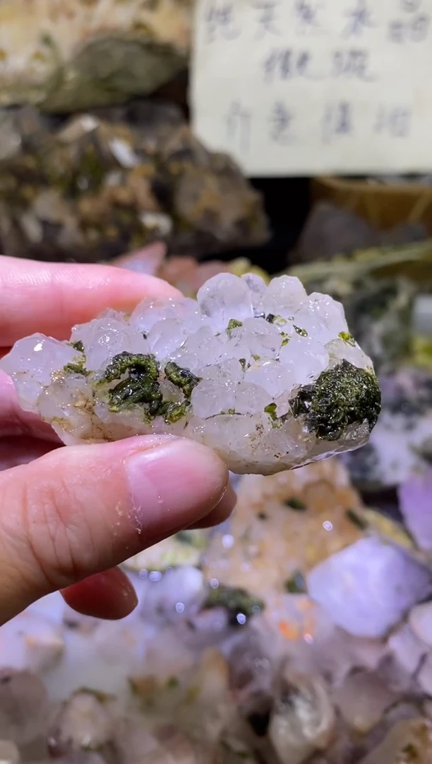 未镶嵌珠宝半成品水晶30号四川美姑超七花园水晶