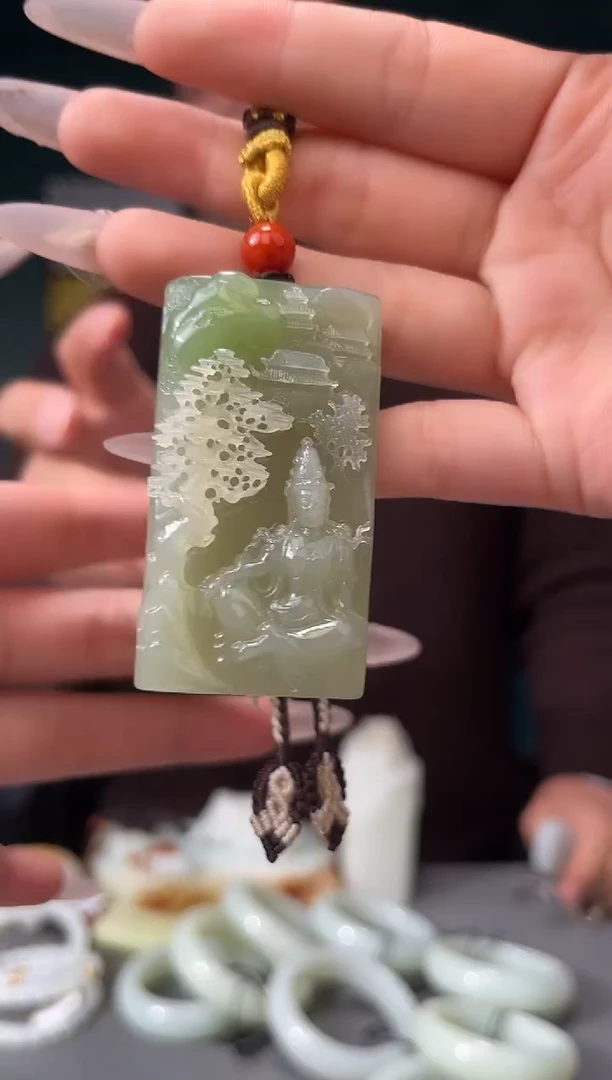 【闪购商品】和田玉颈饰未镶嵌吊坠