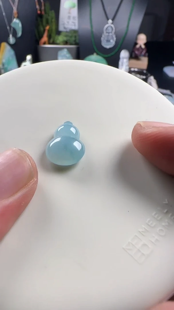 未镶嵌定制翡翠葫芦
