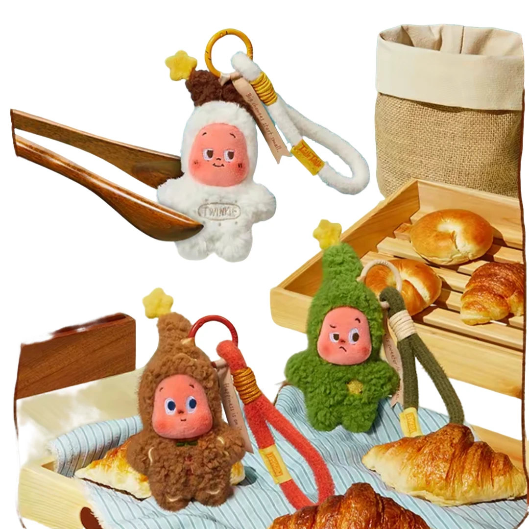 星星人美味时刻4.0现烤小饼干毛绒挂件盲盒（快）