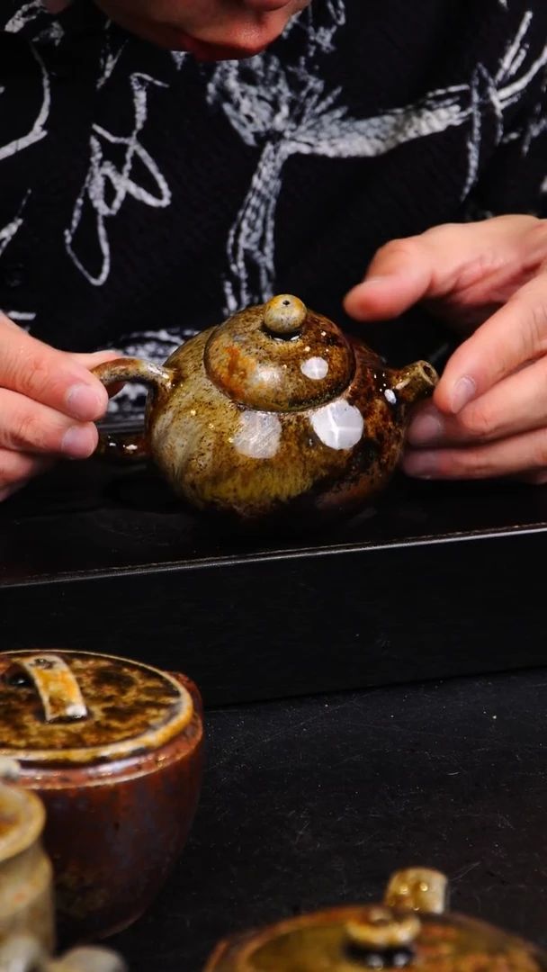 茶壶紫砂宜兴紫砂柴烧壶
