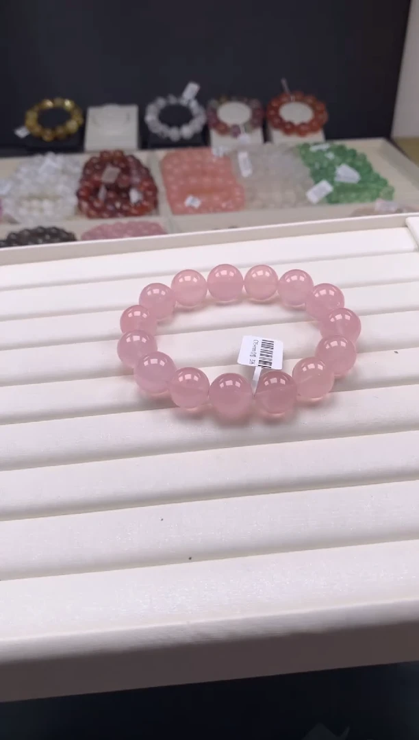 【闪购商品】水晶手链未镶嵌多样性发其一 15mm A82