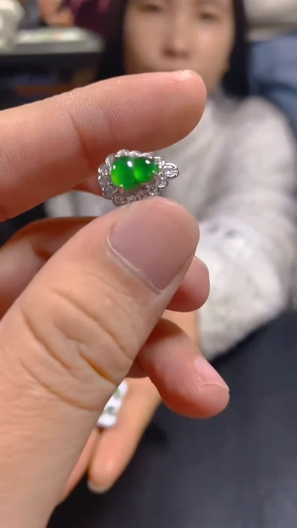 【闪购商品】翡翠戒指未镶嵌0313348600多样性发一