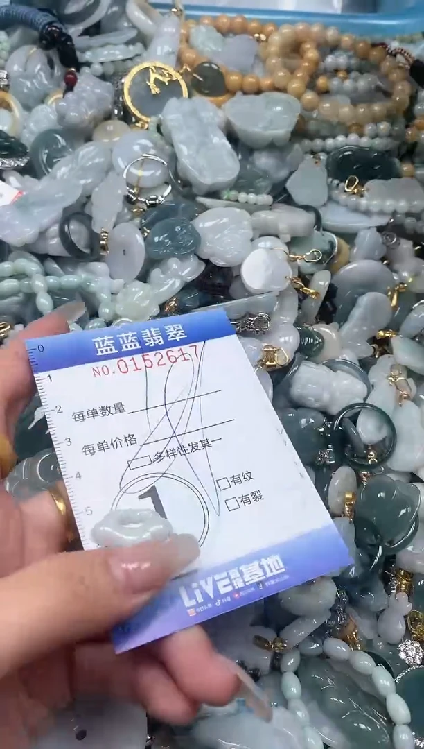 【闪购商品】翡翠颈饰未镶嵌闪购0152617多样性发其一