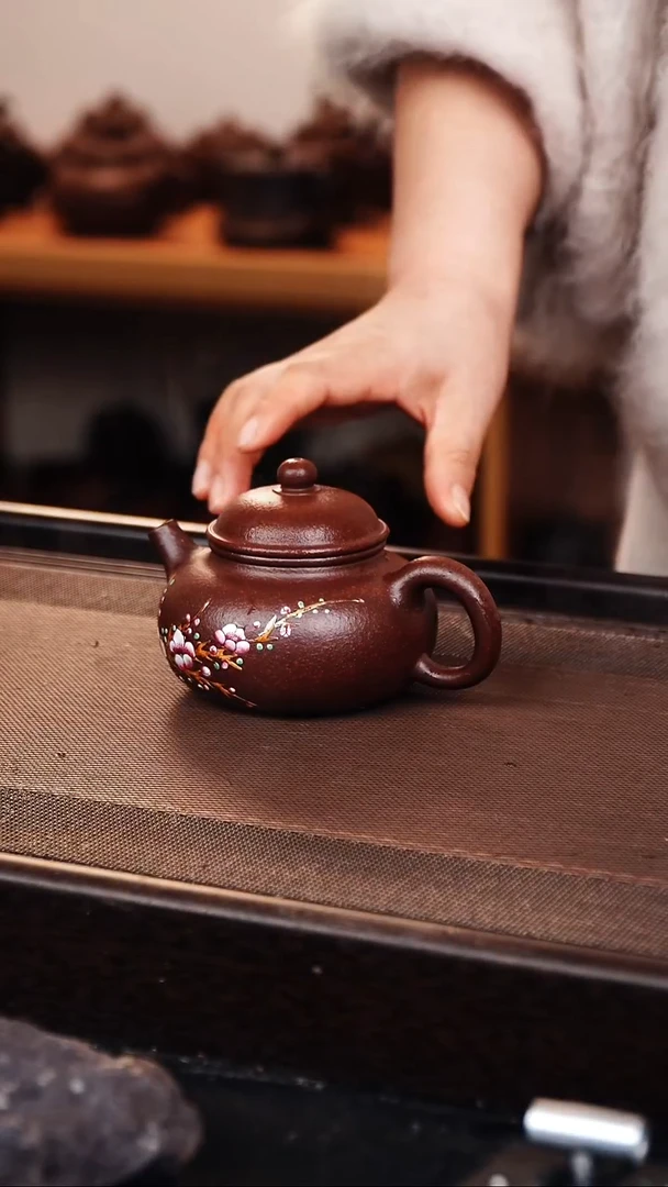 茶壶紫砂原矿紫砂壶