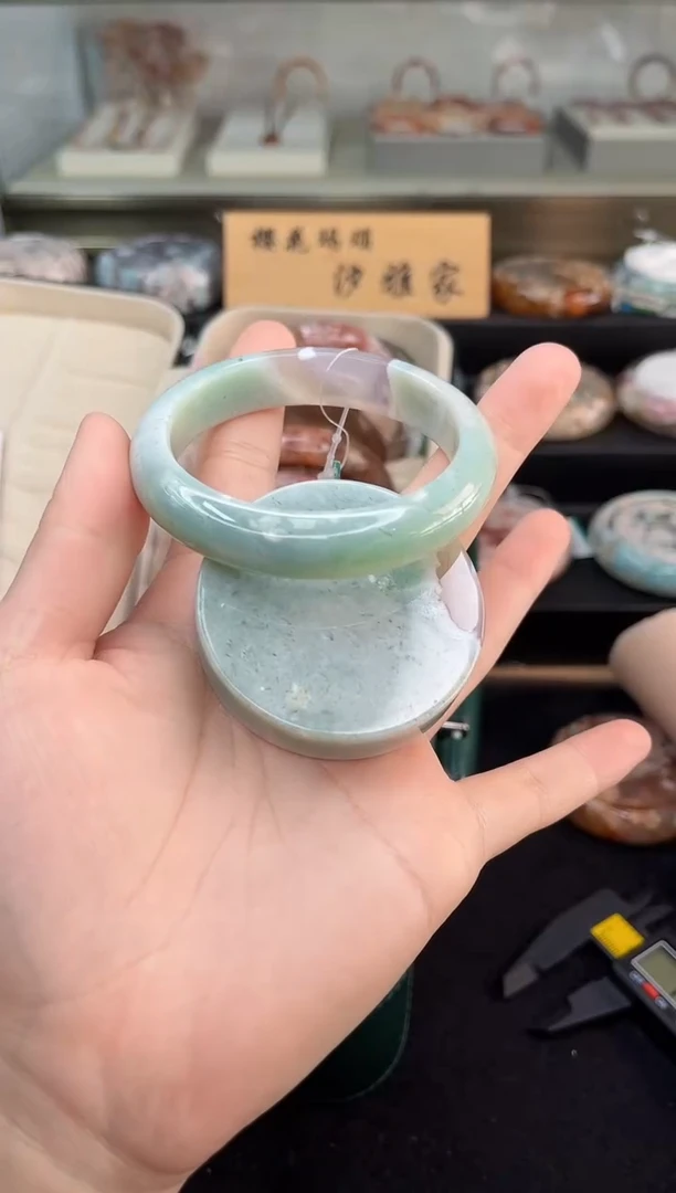 未镶嵌手镯石英质玉56圈口（赠品镯心）S91920