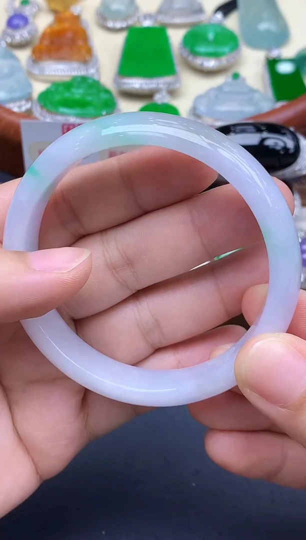 未镶嵌手镯翡翠584-中国好珍宝