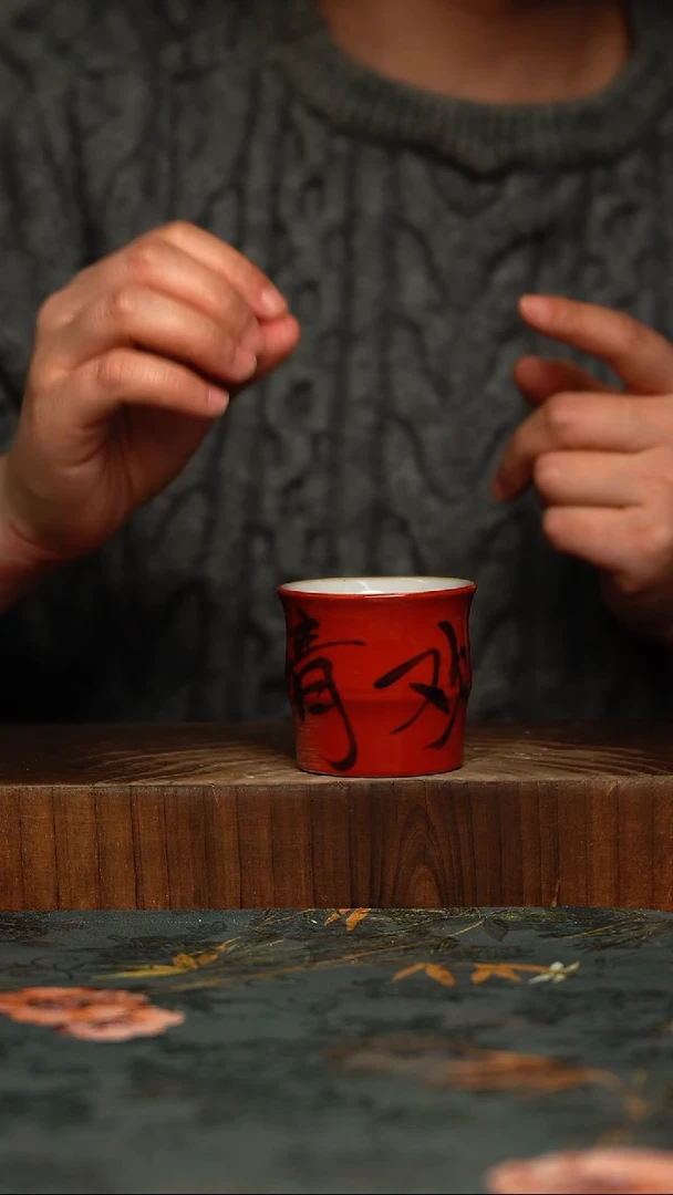 瓷片釉下彩手工手绘同款陶器