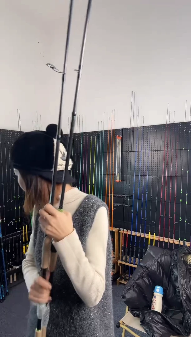 2.1m碳素OB三节2.1米枪柄M（不退不换）