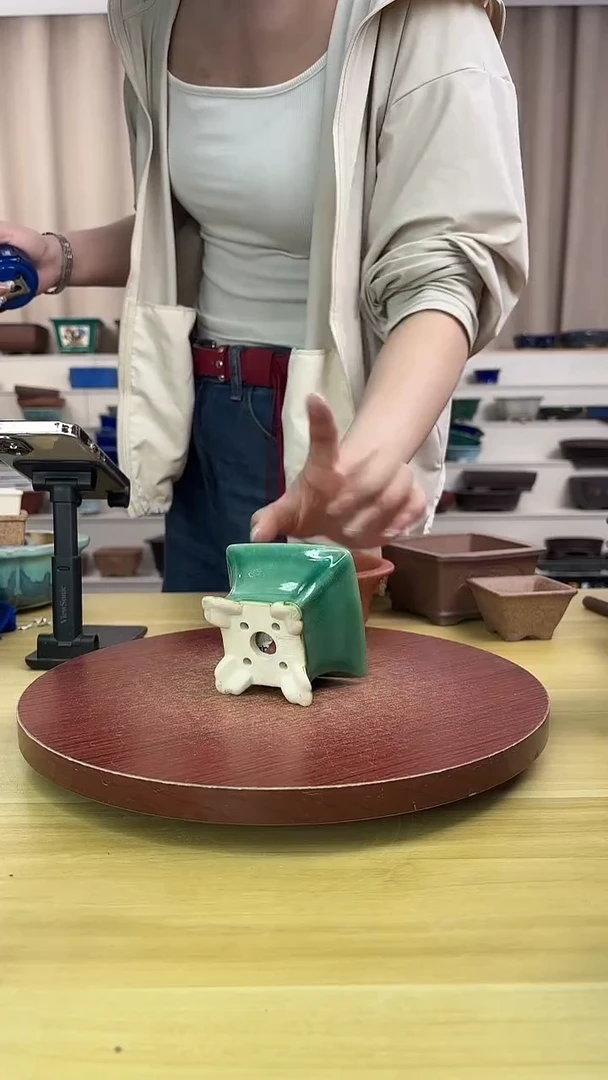 紫砂花盆紫砂花盆微瑕