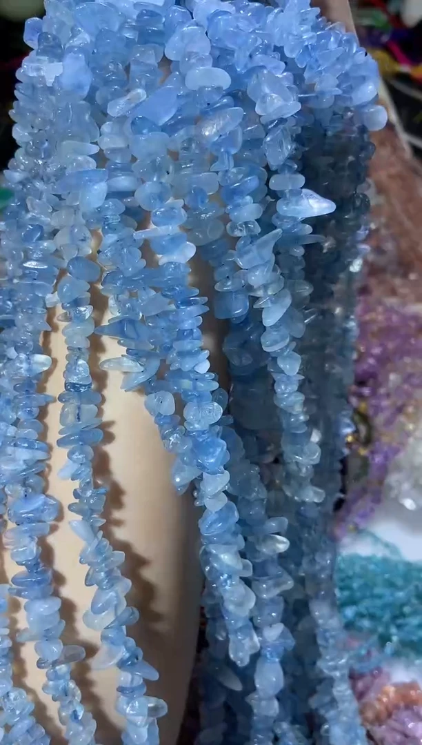 水晶珠宝半成品未镶嵌海蓝宝