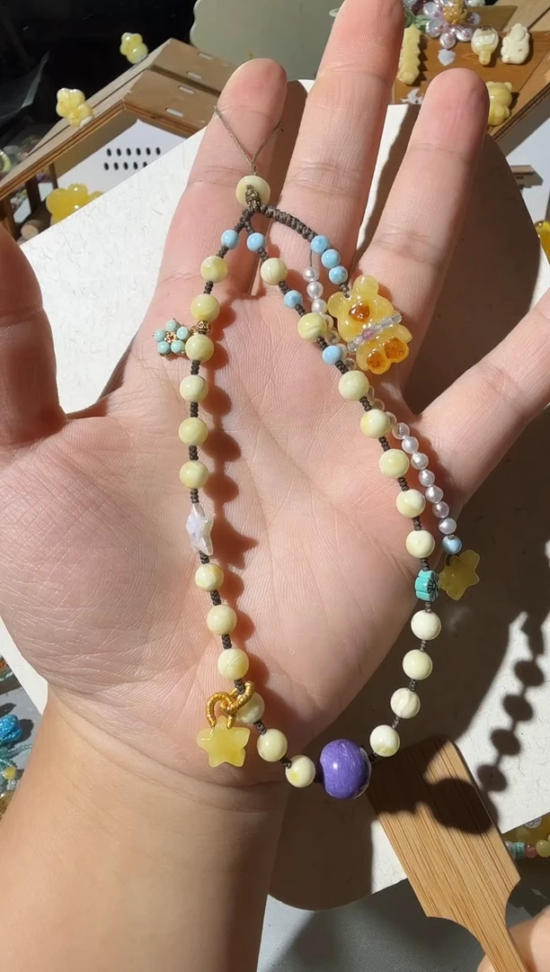 手链琥珀未镶嵌蜜蜡手机挂