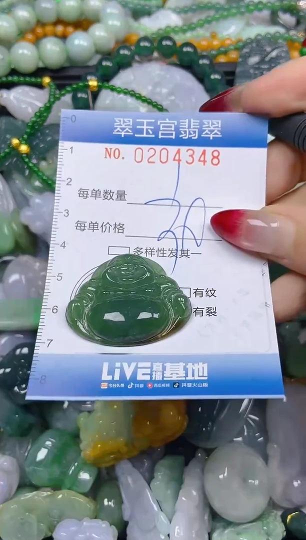 颈饰未镶嵌翡翠闪购C0204348