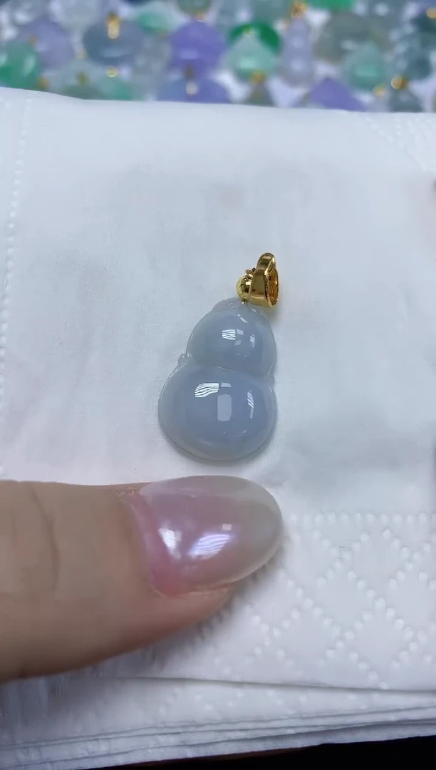 翡翠未镶嵌颈饰天然缅甸翡翠A货