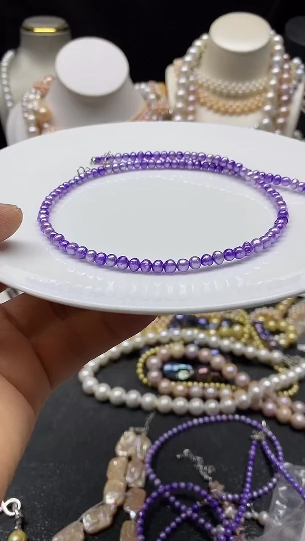 颈饰未镶嵌淡水珍珠多人