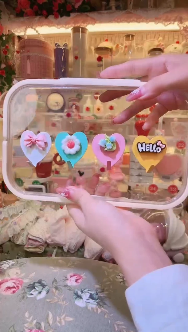 爱心挂钩4个——手工制作品质好！