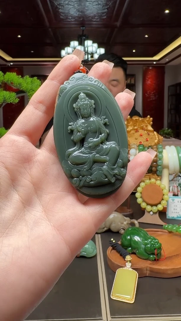 未镶嵌和田玉挂件szq