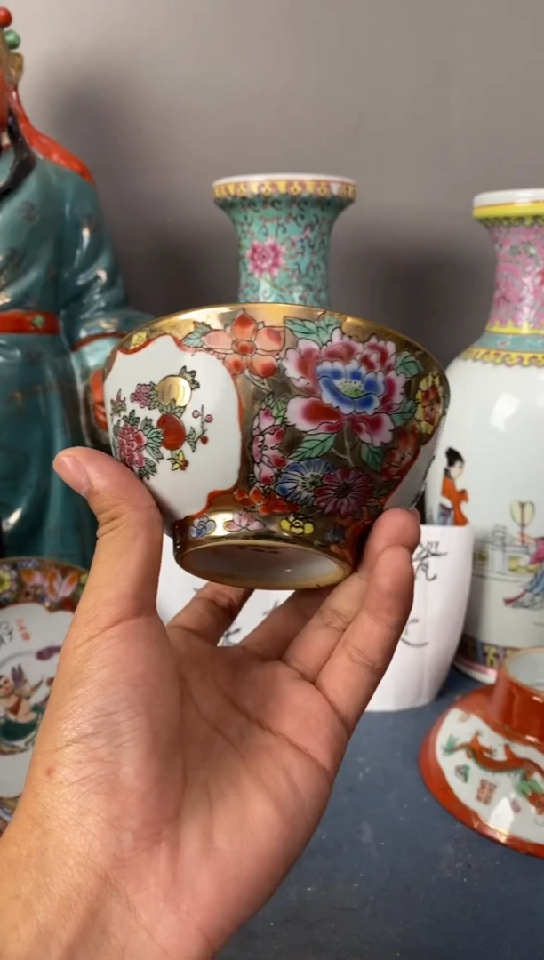摆件陶567老厂瓷微瑕慎拍（已开价）