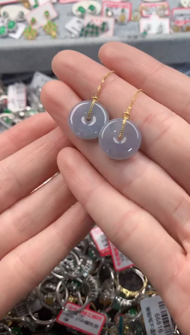 银S925镶嵌戒指翡翠2                        3